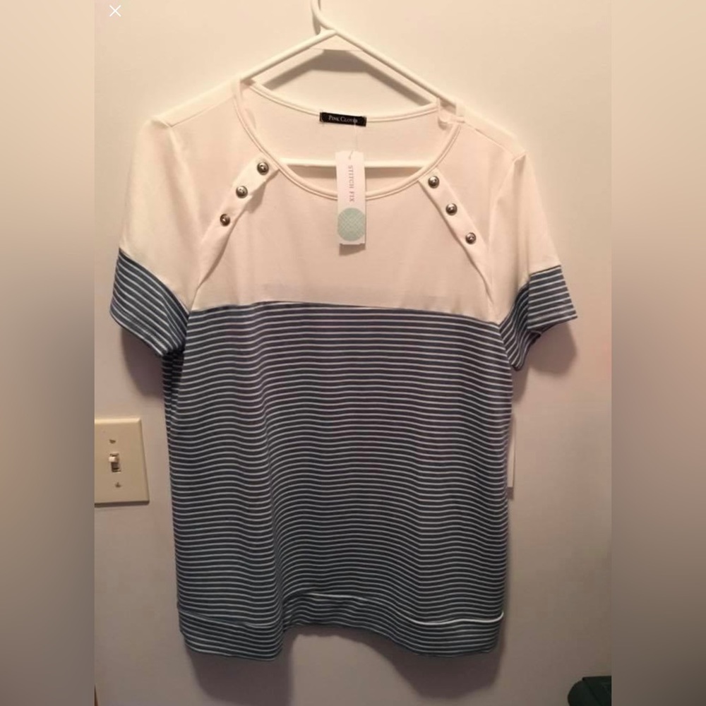 Pink Clover Luna Shirt Size Large